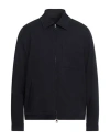 DUNHILL DUNHILL MAN JACKET MIDNIGHT BLUE SIZE L WOOL