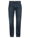 Dunhill Man Jeans Blue Size 38 Cotton, Elastane In Blue