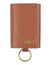 Dunhill Man Key Ring Brown Size - Leather In Brown