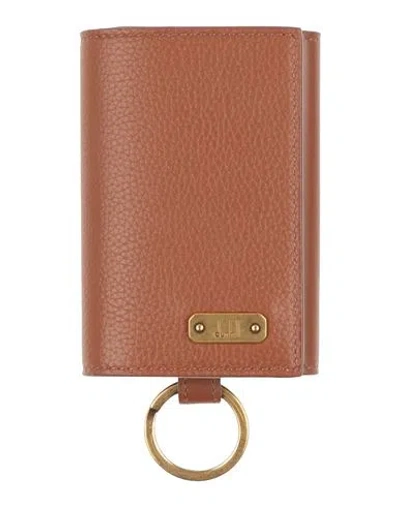Dunhill Man Key Ring Brown Size - Leather