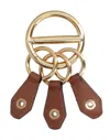 Dunhill Key Rings In Brown