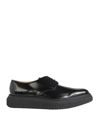 Dunhill Man Lace-up Shoes Black Size 12 Soft Leather