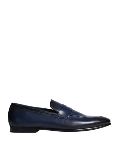 Dunhill Loafers In Blue