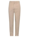 Dunhill Man Pants Beige Size 40 Cotton, Linen, Elastane