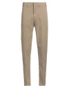 Dunhill Man Pants Beige Size 42 Cotton, Elastane In Beige