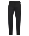 Dunhill Man Pants Black Size 38 Wool, Elastane In Black