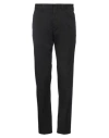 Dunhill Man Pants Black Size 36 Cotton, Elastane In Black