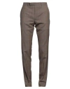 Dunhill Man Pants Camel Size 36 Wool In Beige