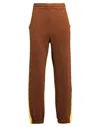 Dunhill Man Pants Camel Size Xl Cotton In Beige