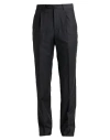 Dunhill Man Pants Steel Grey Size 38 Virgin Wool In Grey
