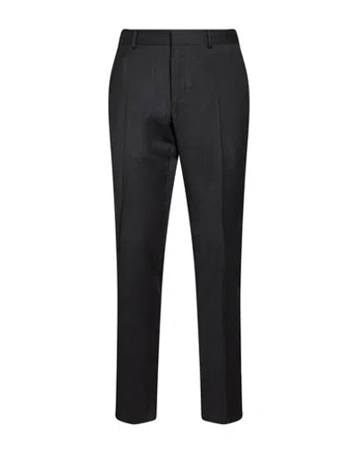 Dunhill Man Pants Charcoal Size 32 Wool In Grey