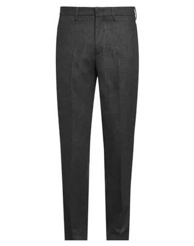 Dunhill Man Pants Charcoal Size 34 Wool, Cashmere, Elastane In Grey