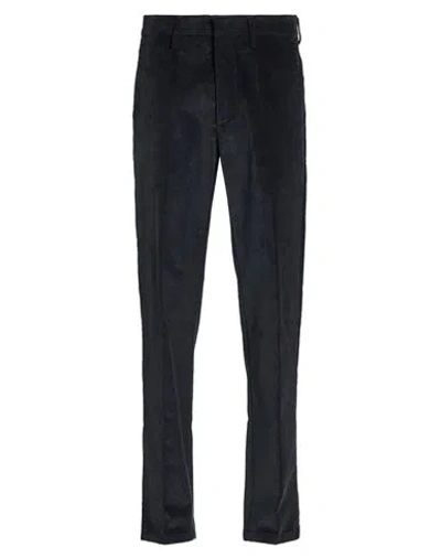 Dunhill Man Pants Charcoal Size 38 Cotton, Cashmere, Elastane In Black