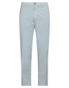 Dunhill Man Pants Grey Size 36 Cotton, Elastane