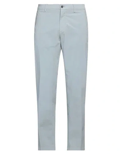 Dunhill Man Pants Grey Size 36 Cotton, Elastane In Grey