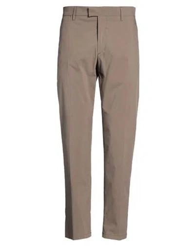 Dunhill Man Pants Grey Size 38 Cotton, Polyester In Gray