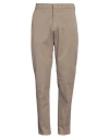 Dunhill Man Pants Khaki Size 36 Cotton, Elastane In Beige
