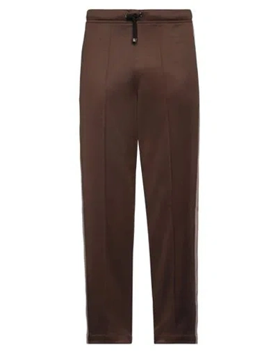 Dunhill Man Pants Khaki Size 40 Polyester, Cotton In Beige