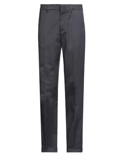 Dunhill Man Pants Midnight Blue Size 40 Cotton
