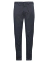 Dunhill Man Pants Midnight Blue Size 36 Cotton, Elastane