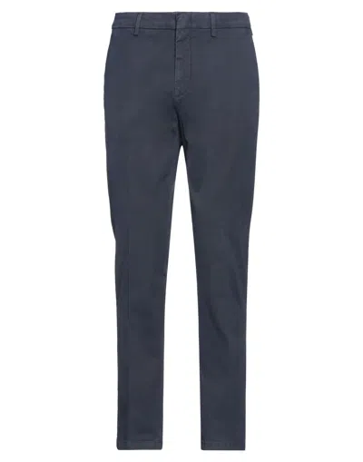 Dunhill Cotton-twill Pants In Storm Blue