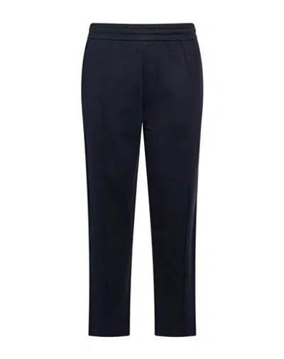 Dunhill Man Pants Midnight Blue Size M Cotton, Mulberry Silk