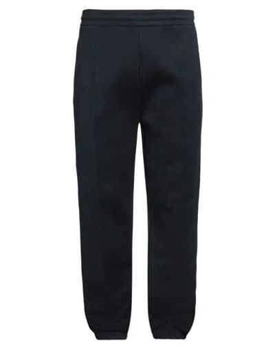 Dunhill Man Pants Midnight Blue Size Xxxl Cotton, Polyester