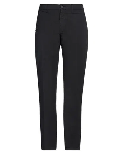 Dunhill Man Pants Navy Size 36 Cotton, Elastane