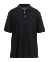 Dunhill Man Polo Shirt Black Size S Cotton