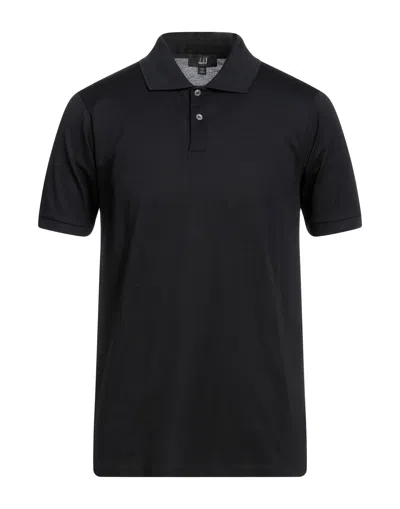 Dunhill Polo Shirts In Black
