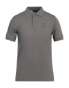 Dunhill Man Polo Shirt Grey Size S Cotton