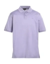 DUNHILL DUNHILL MAN POLO SHIRT LILAC SIZE L COTTON