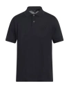 Dunhill Man Polo Shirt Navy Size M Cotton