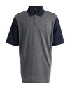 Dunhill Man Polo Shirt Navy Blue Size 3xl Cotton In Navy Blue