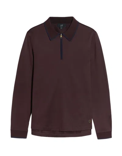 Dunhill Polo Shirts In Purple