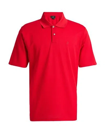 Dunhill Man Polo Shirt Red Size Xxl Cotton