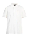 Dunhill Man Polo Shirt White Size Xl Cotton In White