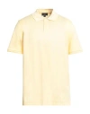 Dunhill Man Polo Shirt Yellow Size Xl Cotton In Yellow