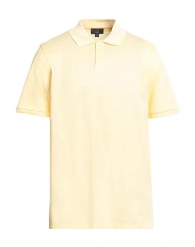 Dunhill Man Polo Shirt Yellow Size Xl Cotton