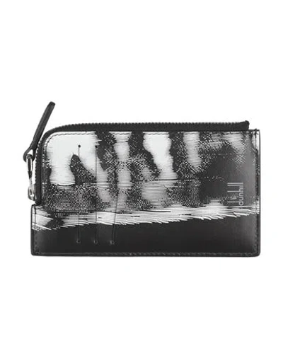 Dunhill Man Pouch Black Size - Leather