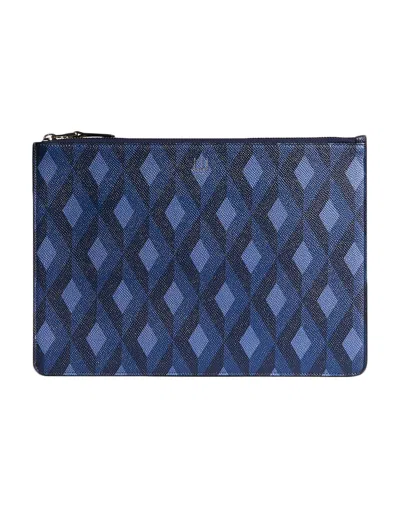 Dunhill Pouches In Blue