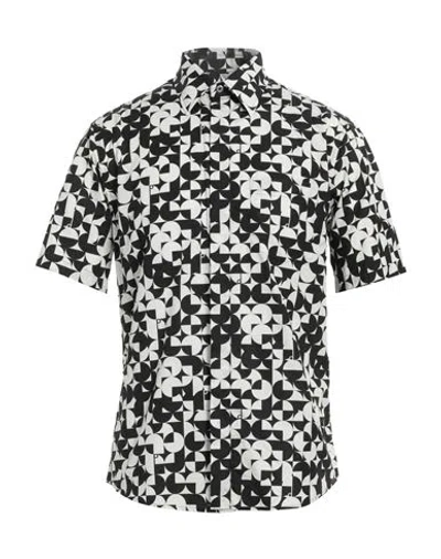 Dunhill Man Shirt Black Size Xl Cotton