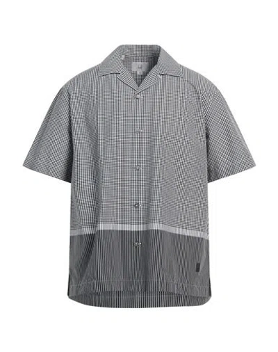 Dunhill Man Shirt Black Size Xxl Cotton