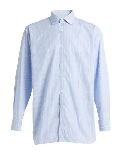 Dunhill Man Shirt Light Blue Size 17 ½ Cotton