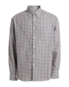 Dunhill Man Shirt Brown Size L Cotton