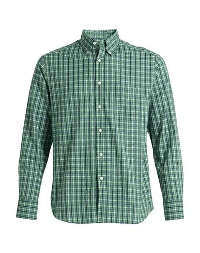 Dunhill Man Shirt Green Size L Cotton