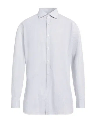 Dunhill Man Shirt Grey Size 17 ½ Cotton