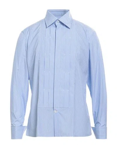 Dunhill Man Shirt Light Blue Size 17 ½ Cotton