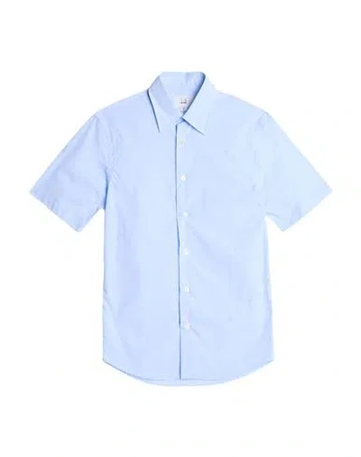 Dunhill Man Shirt Light Blue Size Xxl Cotton