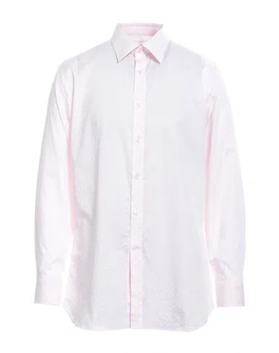 Dunhill Man Shirt Light Pink Size 17 Cotton